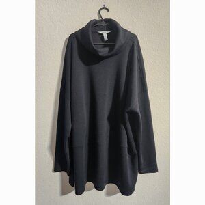 Spanx AirEssentials Turtleneck Tunic in Black Women’s size 2X